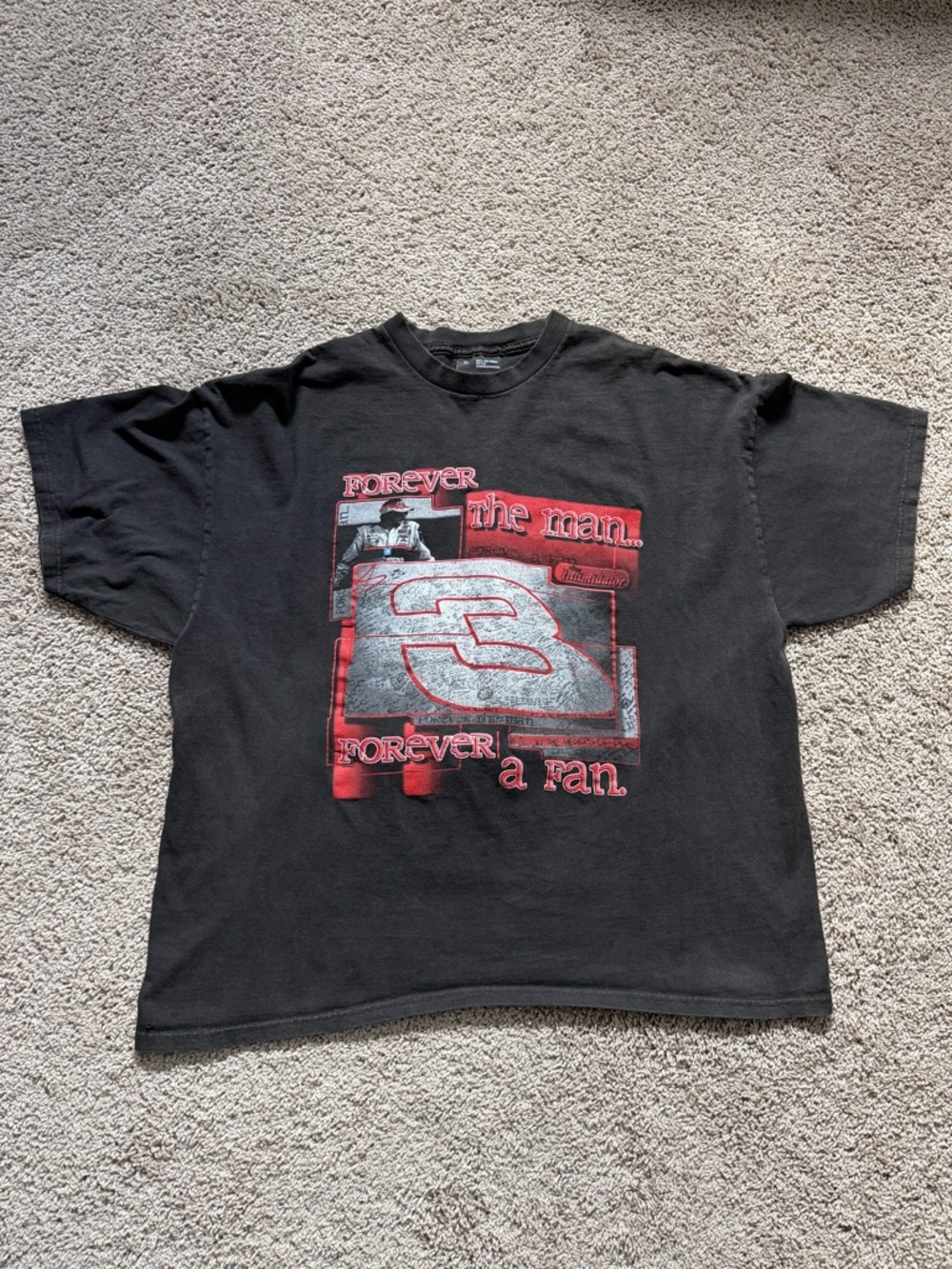 Chase Authentics Black Crewneck Tee NASCAR